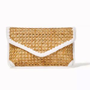 Lilly Pulitzer St. Barts Cane Clutch